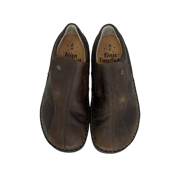 Finn Comfort Loafer Shoes Brown Suede Size 37 US 6.5 to 7 - Picture 3 of 13
